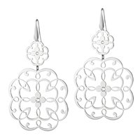 Orecchini Morellato Donna Arabesco in Acciaio Zircone SAAJ11